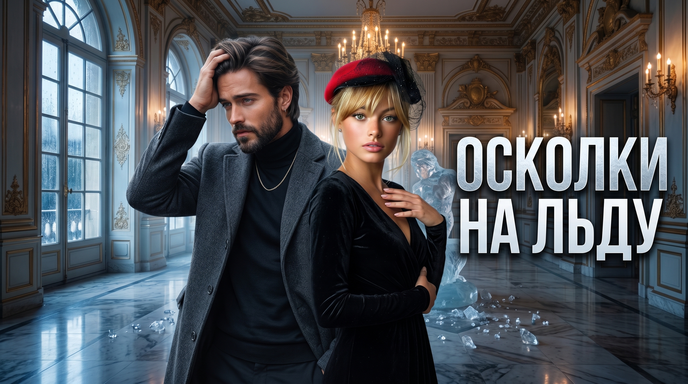 Осколки на льду