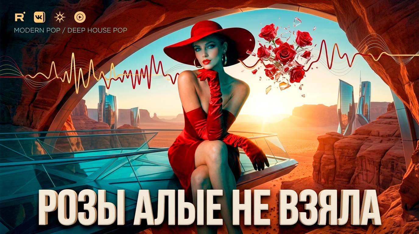 Розы алые не взяла